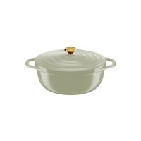 Cocotte en fonte ovale Tefal Air Soft CO30 Vert lichen