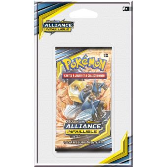 Booster Starter Pokémon Soleil et Lune 9 Duo de choc Modèle aléatoire