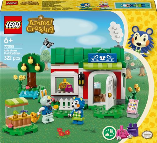 LEGO Animal Crossing Boutique de Vêtements des Sœurs Doigts de Fée 77055 - vue 4