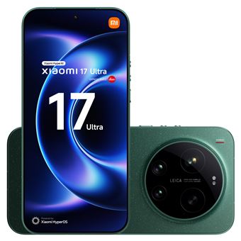 Smartphone Xiaomi 17 Ultra 6,9" 5G Double Nano SIM 512 Go Vert conçu avec Leica - 1