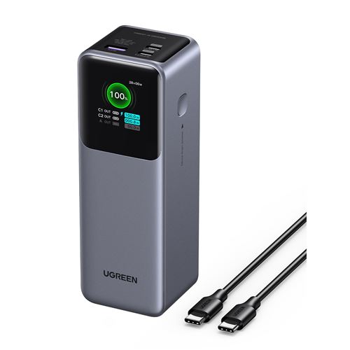 Batterie urgence UGREEN 25000 mAh Gris anodisé