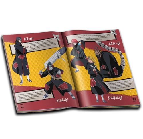 NARUTO SHIPPUDEN TC 2 Starter pack (1 classeur + 3 pochettes de 8 cartes)