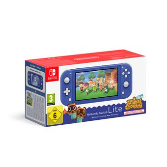 Console Nintendo Switch™ Lite Bleu + Animal Crossing: New Horizons