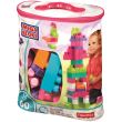 Jeu de construction Mega Bloks First builders Sac 60 blocs Medium Classique Rose