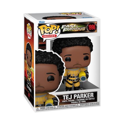 Figurine Funko Pop Movies Fast & Furious Tej Parker - vue 1