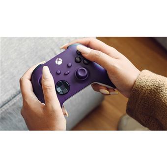 Microsoft Xbox Wireless Controller - Manette de jeu - sans fil - Bluetooth - violet astral - pour PC, Microsoft Xbox One, Android, iOS, Microsoft Xbox Series S, Microsoft Xbox Series X