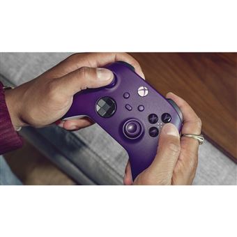 Microsoft Xbox Wireless Controller - Manette de jeu - sans fil - Bluetooth - violet astral - pour PC, Microsoft Xbox One, Android, iOS, Microsoft Xbox Series S, Microsoft Xbox Series X