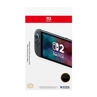 Filtre d'écran anti-reflets Hori Transparent pour Nintendo Switch 2