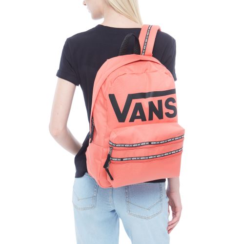 sac a dos vans femme orange