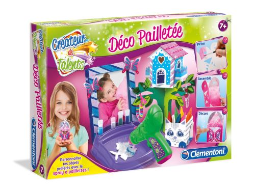 Kit Créatif Clementoni Déco Paillettée