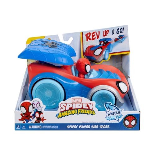 Véhicule Spidey And His Amazing Friends Spidey Power Web Racer