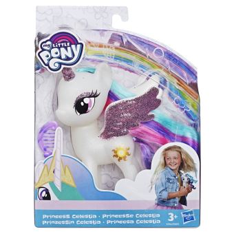 Figurines Princesses Pailletées Crinière Etincelante My Little Pony 15 cm Modèle aléatoire