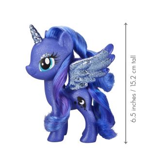 Figurines Princesses Pailletées Crinière Etincelante My Little Pony 15 cm Modèle aléatoire