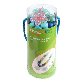 Kit créatif Fnac Kids Barril de perles Turquoise