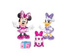 Pack de 2 figurines Mickey Et Minnie Thème Party avec accessoires 7.5 cm