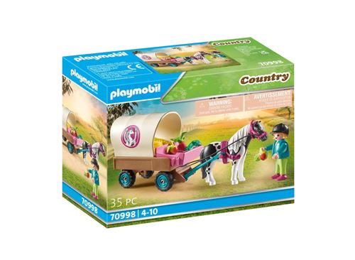 Playmobil Country 70998 Carriole Avec Enfant Et Poney