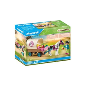 Playmobil Country 70998 Carriole avec enfant et poney