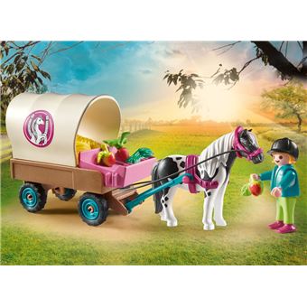 Playmobil Country 70998 Carriole avec enfant et poney