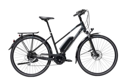 Vélo assistance électrique Peugeot VAE Trekking Mixte 36 V Taille 43 Gris Magnétique