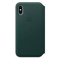 Apple iPhone XS Leather Folio Forest Green
