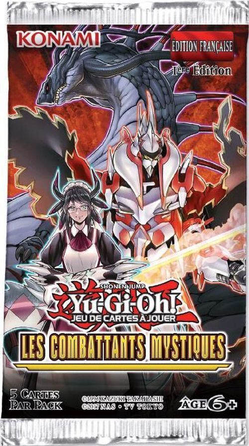 Jeu de cartes Konami Yu-Gi-Oh Les combattants mystiques