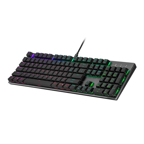 Clavier Gaming Cooler Master SK652 RGB TTC Noir et gris