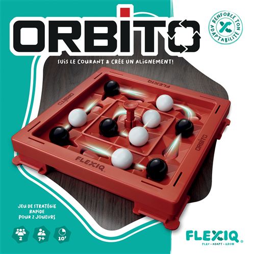 Jeu De Stratégie Asmodee Orbito – 2 Joueurs, Dès 7 Ans, Plateau Mouvant - vue 2