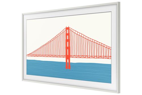 Cadre Samsung The Frame 65'' Vg-scfa65tkbxc Blanc Biseauté 2021