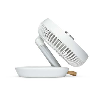 Mini ventilateur Solis Charge et Go 5 W  Blanc