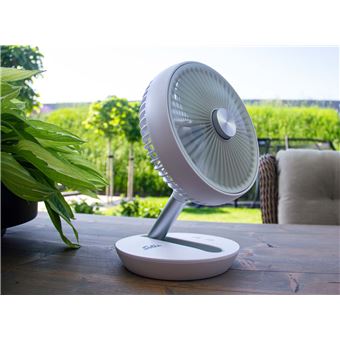 Mini ventilateur Solis Charge et Go 5 W  Blanc