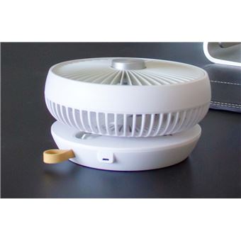 Mini ventilateur Solis Charge et Go 5 W  Blanc