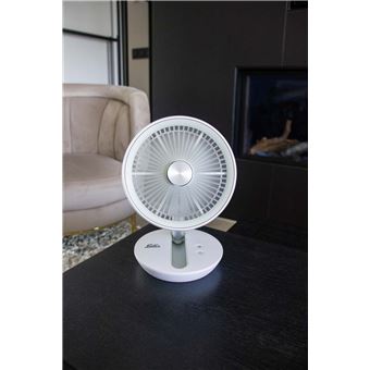 Mini ventilateur Solis Charge et Go 5 W  Blanc