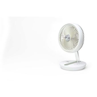 Mini ventilateur Solis Charge et Go 5 W  Blanc