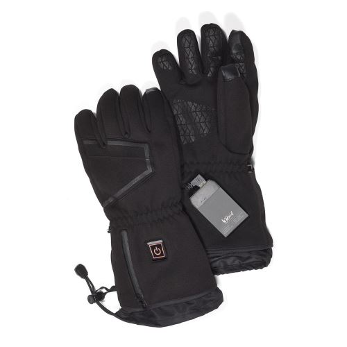 Gants Chauffants Tactiles Powerbank Taille XL Noir