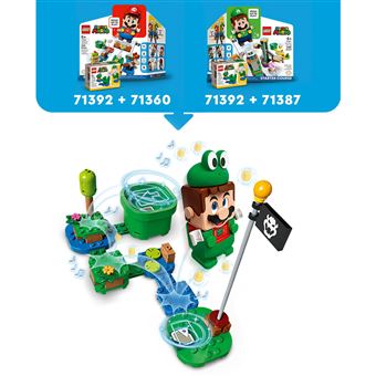 LEGO® Super Mario™ 71392 Pack de Puissance Mario Grenouille