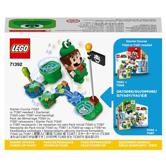 LEGO® Super Mario™ 71392 Pack de Puissance Mario Grenouille