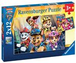 Puzzle enfant 2x12 pièces Ravensburger Nos sauveteurs à quatre pattes Pat'Patrouille