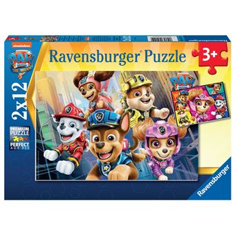 Puzzle enfant 2x12 pièces Ravensburger Nos sauveteurs à quatre pattes Pat'Patrouille