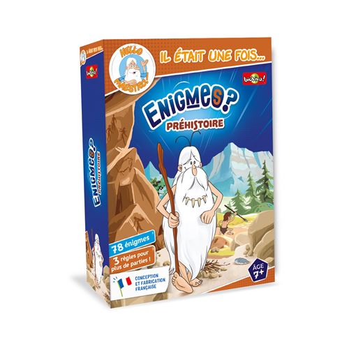 Jeu classique Bioviva Il était une fois… Enigmes Préhistoire - vue 1
