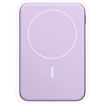Magnetic Wireless Powerbank 5000mAh - Fresh ''n Rebel - 2PBM5000DG.Batterie rechargeable sans fil MagSafe.Compatible avec les iPhones MagSafe (iPhone 12 et modeles ulterieurs). Support iPhone integre.Conforme aux normes des compagnies aeriennes.