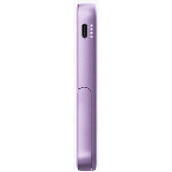 Magnetic Wireless Powerbank 5000mAh - Fresh ''n Rebel - 2PBM5000DG.Batterie rechargeable sans fil MagSafe.Compatible avec les iPhones MagSafe (iPhone 12 et modeles ulterieurs). Support iPhone integre.Conforme aux normes des compagnies aeriennes.