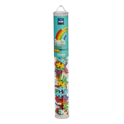 Plus Plus Multicolore Jeu De Construction Tube Arc-En-Ciel 100 Pièces