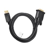 Câble DisplayPort vers DVI On Earz Mobile Gear 1.8 m Noir