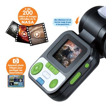 Jeu de science et d'expérience Vtech Genius XL Télescope vidéo interactif