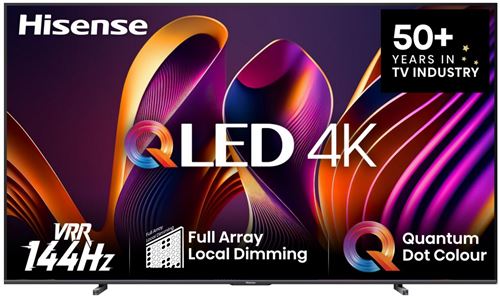 TV Hisense QLED 100E7Nq Pro 254 Cm Reconditionné