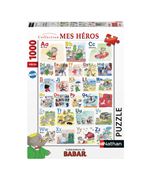 Puzzle 1000 pièces Nathan L'abécédaire de Babar