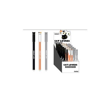 Stylo à bille effaçable slim Itotal Chats