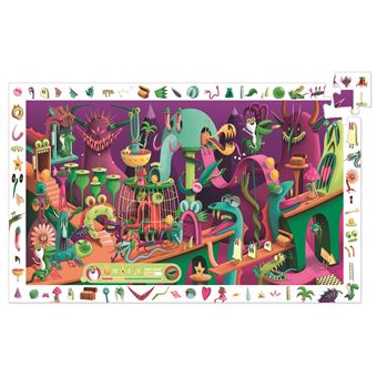 Puzzle enfant Djeco Dans un jeu vidéo 200 pièces