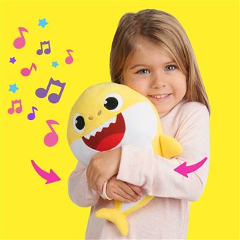 Peluche interactive musicale Baby Shark 30 cm Modèle aléatoire