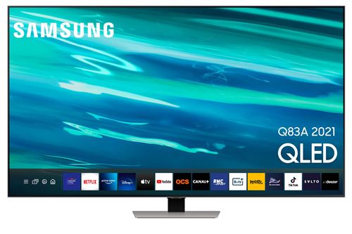 TV Samsung 55 QE55Q83A 4K UHD Argent éclipse